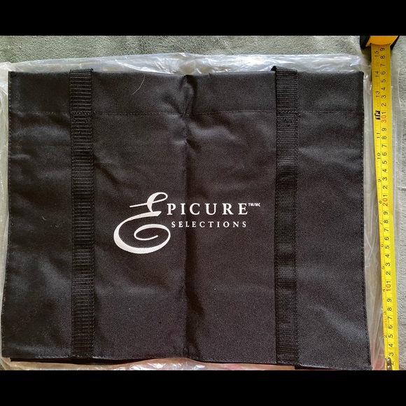 Great Bag/Tote for Beach,etc. Epicure Logo on Side - Picture 2 of 5